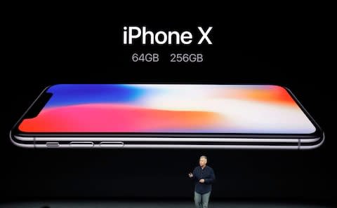 iPhone X - Credit: AP 