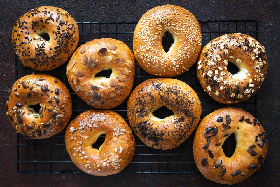 A half dozen bagels