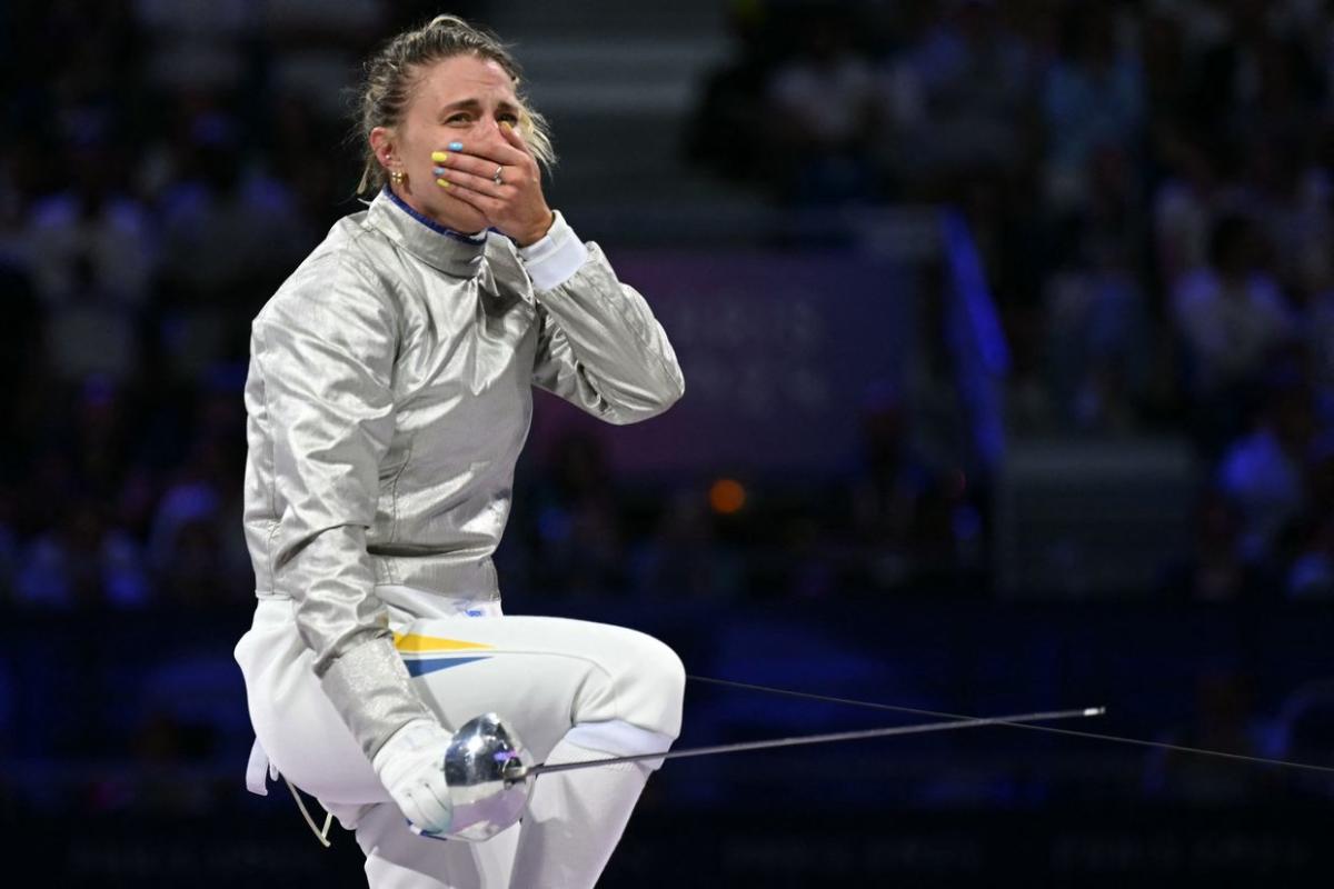 Фехтувальниця Ольга Харлан завоювала першу для України олімпійську медаль у 2024 році