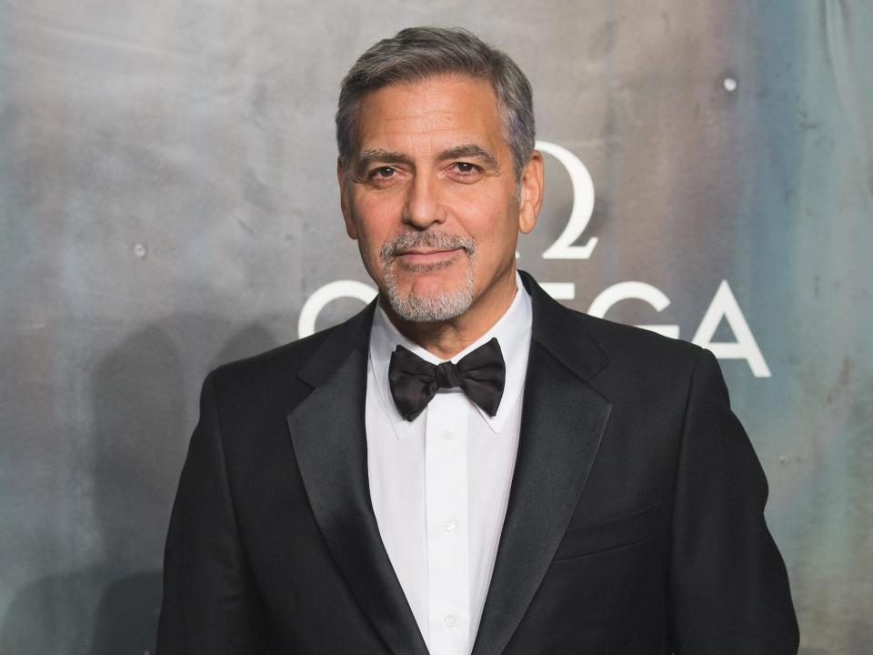 George Clooney in car accident in Sardinia