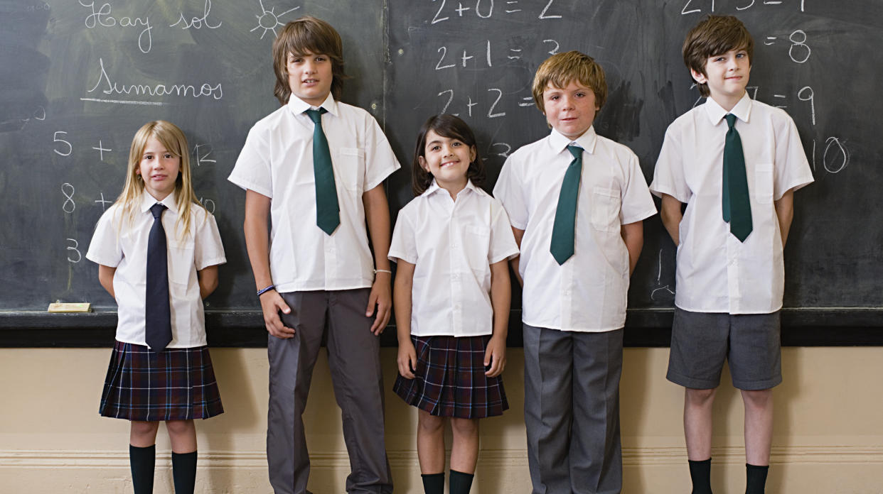 One school has sparked outrage after implementing a gender-neutral uniform [Photo: Getty]