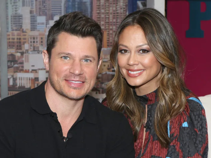 Actor Nick Lachey and TV Personality Vanessa Minnillo