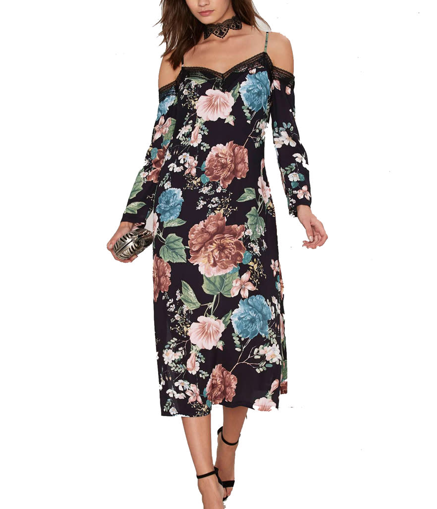 Nasty Gal Bardot Amelia floral dress