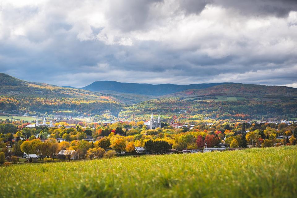 View of Baie-Saint-Paul, Quebec