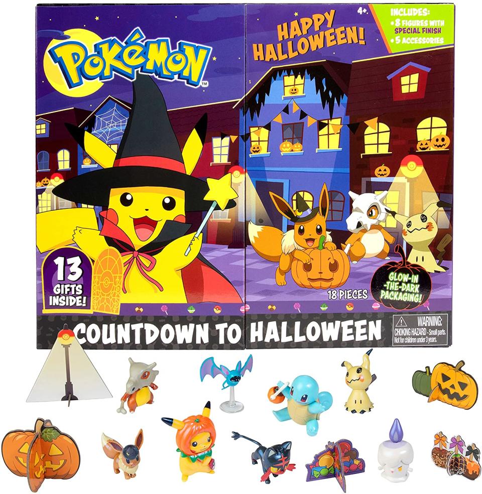 Pokemon 2021 Halloween Advent Countdown Calendar 