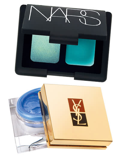 Nars and YSL cream eyeshadow