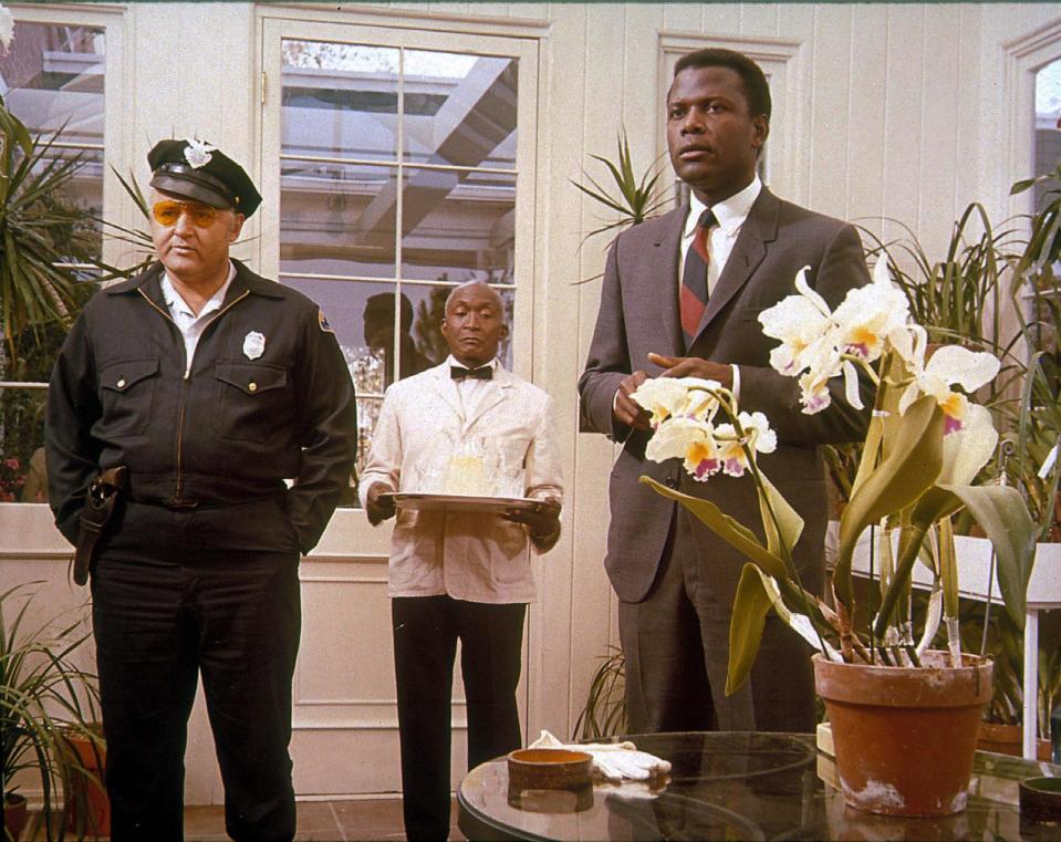 PHOTO: Rod Steiger and Sidney Poitier appear in the movie 'In The Heat of the Night.' (Moviestore/Shutterstock)