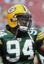 L'ancien joueur des Packers de Green Bay Kabeer Gbaja-Biamila a pris par à des activités organisées par Mitt Romney. (Getty Images)
