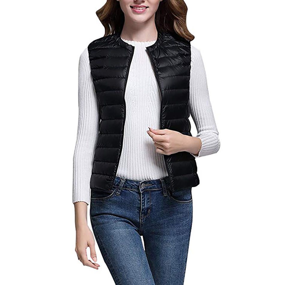 Gooket Women Packable Lightweight Down Vest