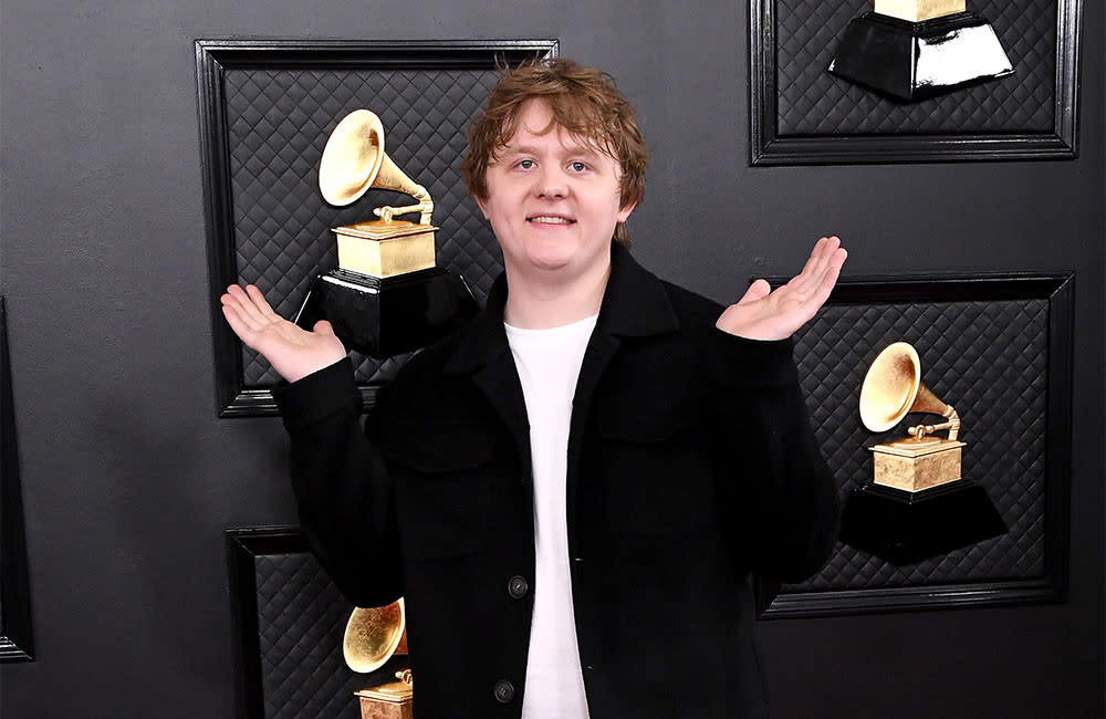 Lewis Capaldi quips he has chart beef with Michael Buble credit:Bang Showbiz