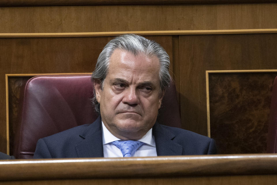 Marcos de Quinto en el Congreso. (Pablo Blazquez Dominguez/Getty Images)