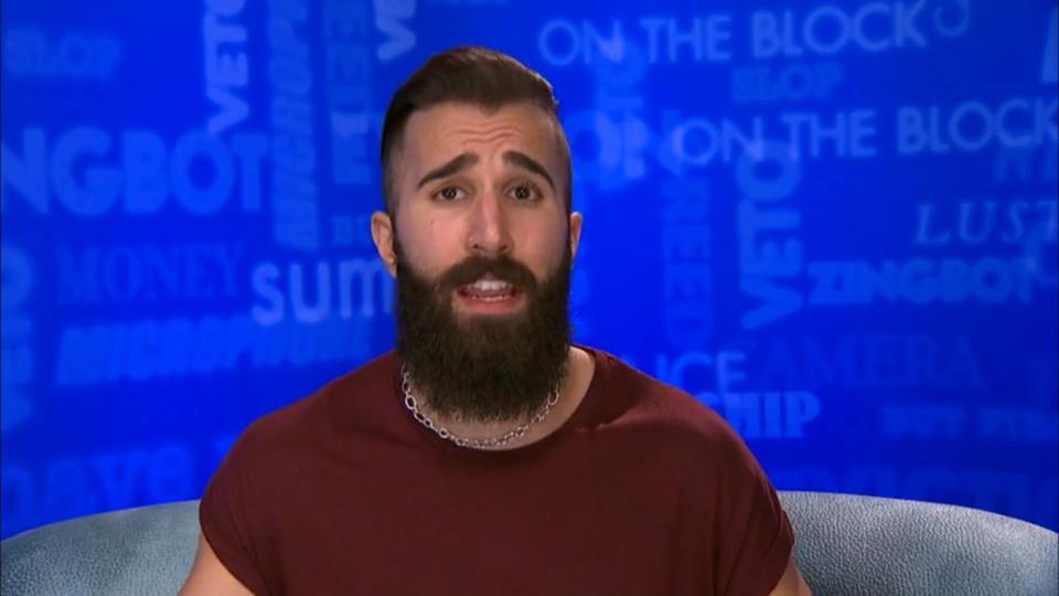 Paul  Abrahamian on "Big Brother" season 19.