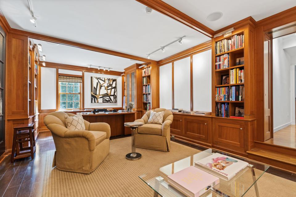 An interior image of a Westchester County property on the market for $5.3 million whose previous owners include Johnny Carson and an illustrator of the Amelia Bedelia children's books.