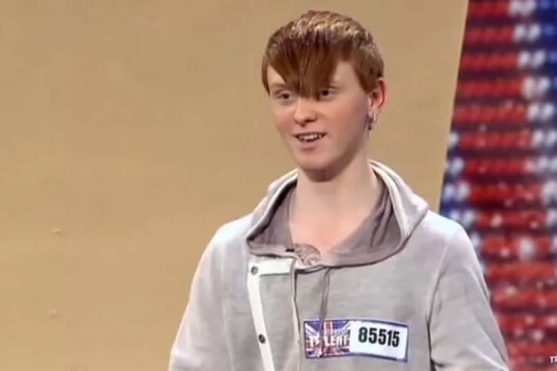 Nathan Wyburn on Britain's Got Talent in 2011