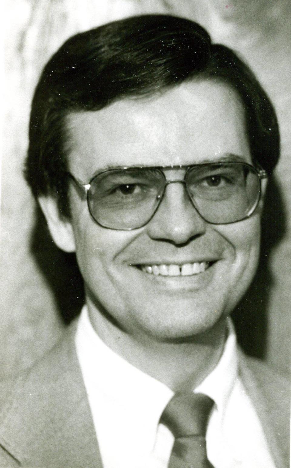 Steve Martin was first appointed to the Paso Robles City Council in 1987 and later elected to that role and mayor. He was also a playwright, computer programmer, journalist and marketing manager. He died on Aug. 14, 2023, and is seen here in a Jan. 24, 1992, photo.