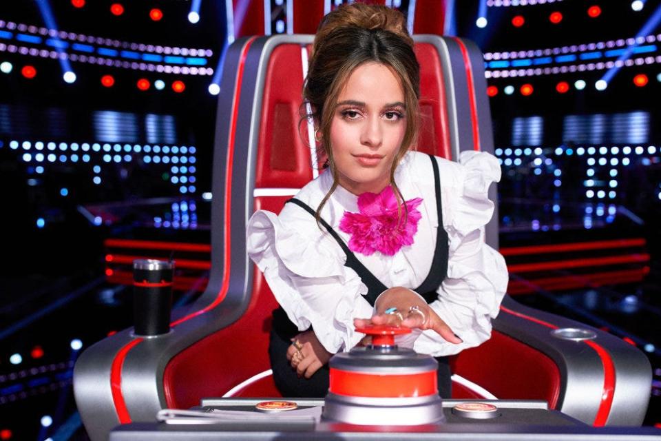 During the second half of "The Voice"s Season 22 premiere Tuesday night, Cabello managed to snag Reina Ley, a precocious 13-year-old mariachi singer from Arizona.