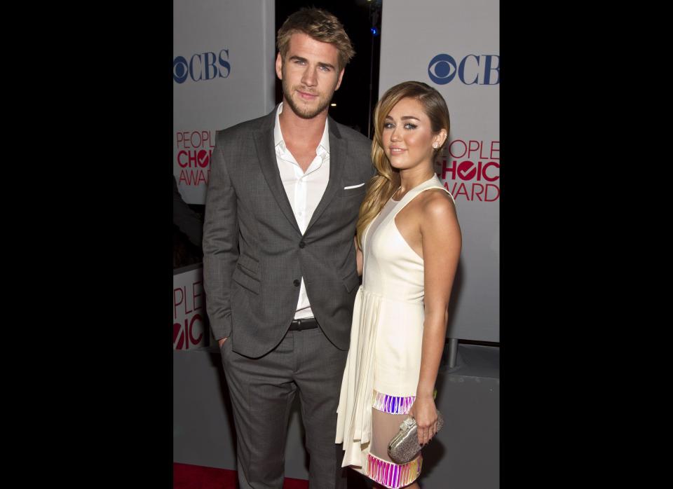 Liam Hemsworth & Miley Cyrus