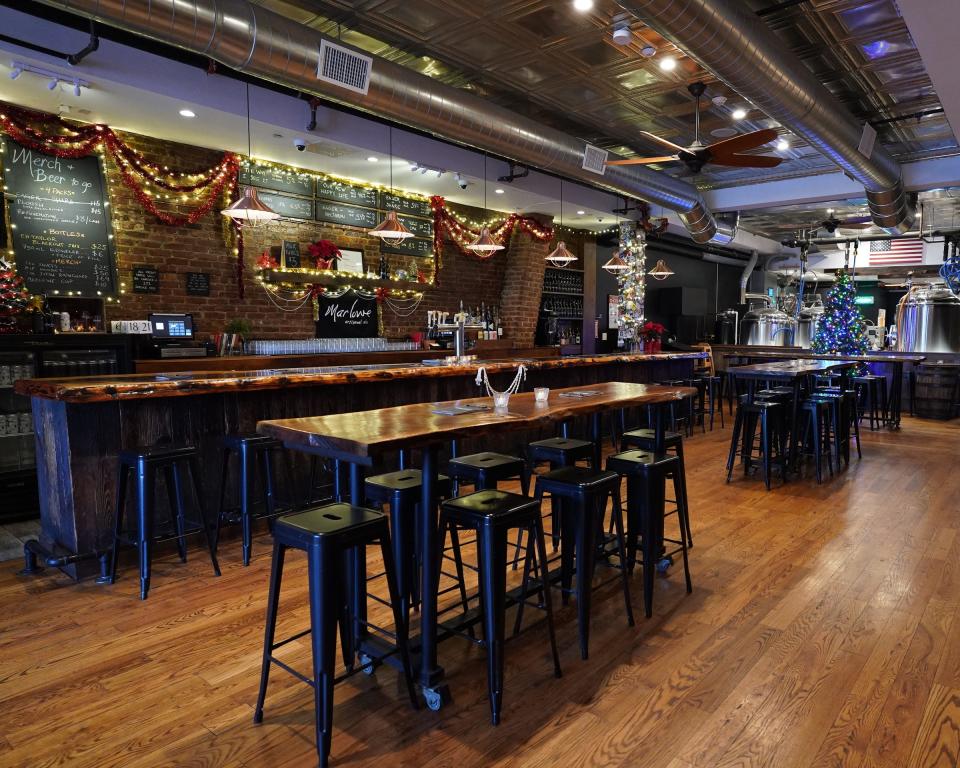 Interior of Marlowe Artisanal Ales on Main St. in Nyack. Wednesday, November 30, 2022.