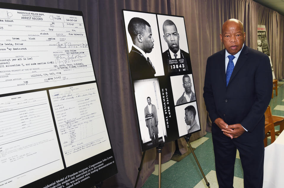 Rep. John Lewis in suit.