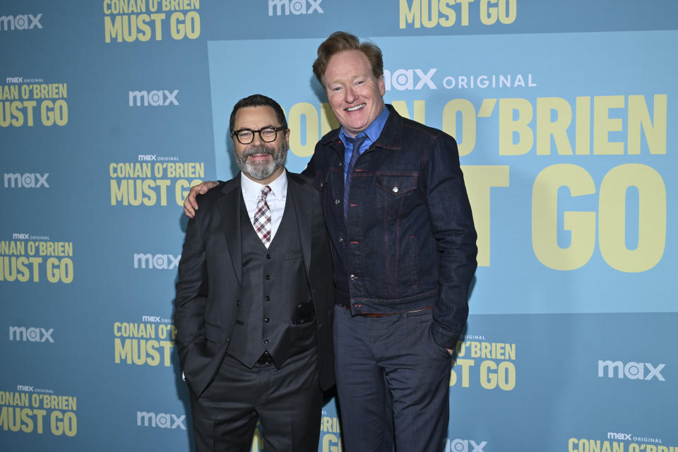 Nick Offerman and Conan O’Brien