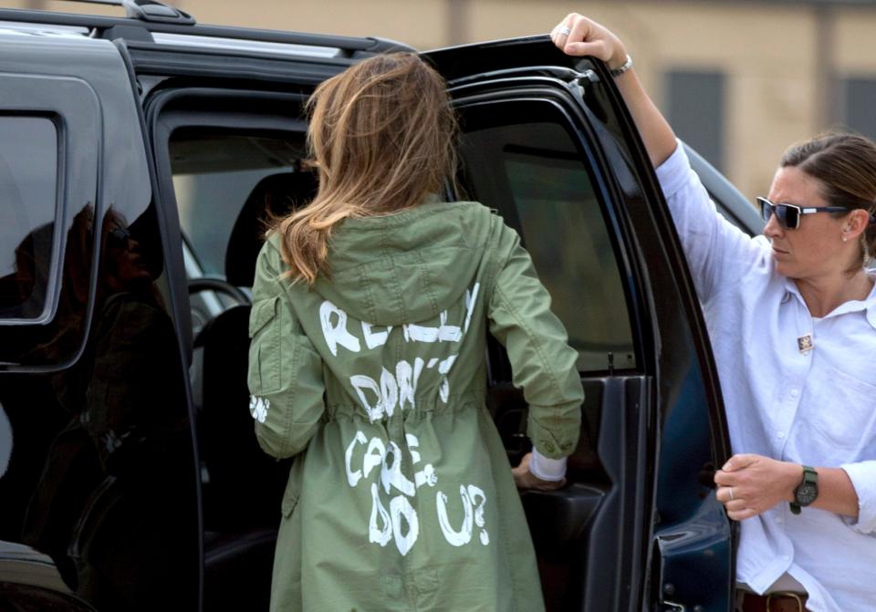 Melania Trump says infamous ‘I really don’t care’ jacket was message for media, not separated migrant children