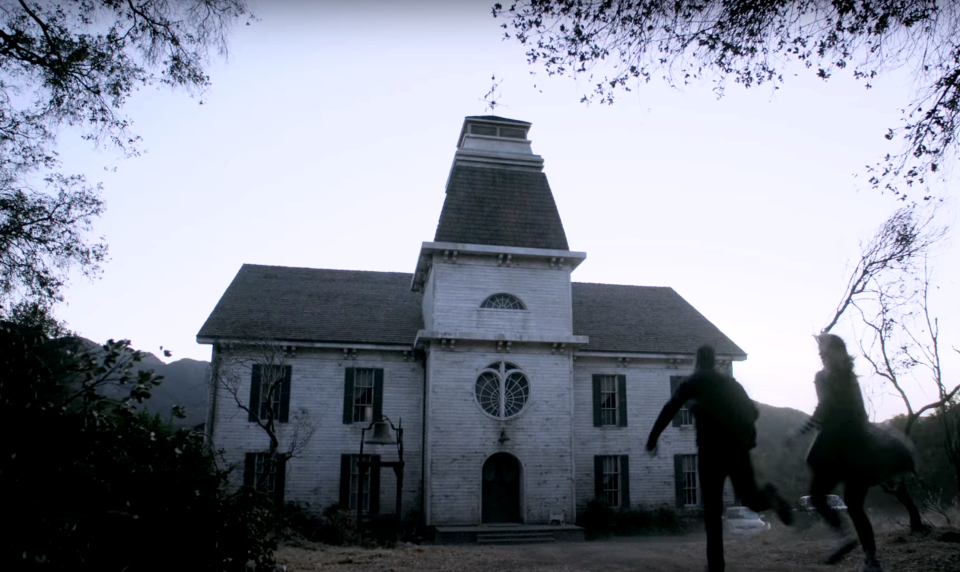 a screenshot of the house from "AHS: Roanoke"