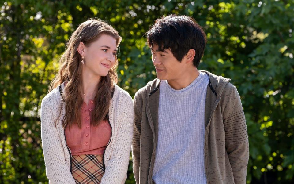 Sydney Taylor and Ben Wang in American Born Chinese - Carlos Lopez-Calleja/Disney+