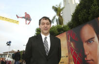 <p>Raimi directed the first three <em>Spider-Man</em> installments, which went on to gross nearly $2.5 billion worldwide. Many fans and critics still consider <em>Spider-Man 2</em> to be the best superhero film ever made. (Photo: Kevin Winter/Getty Images) </p>