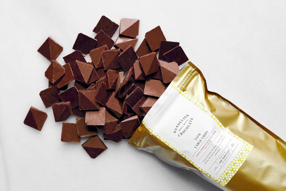 Pyramids are multifaceted chocolate perfection.