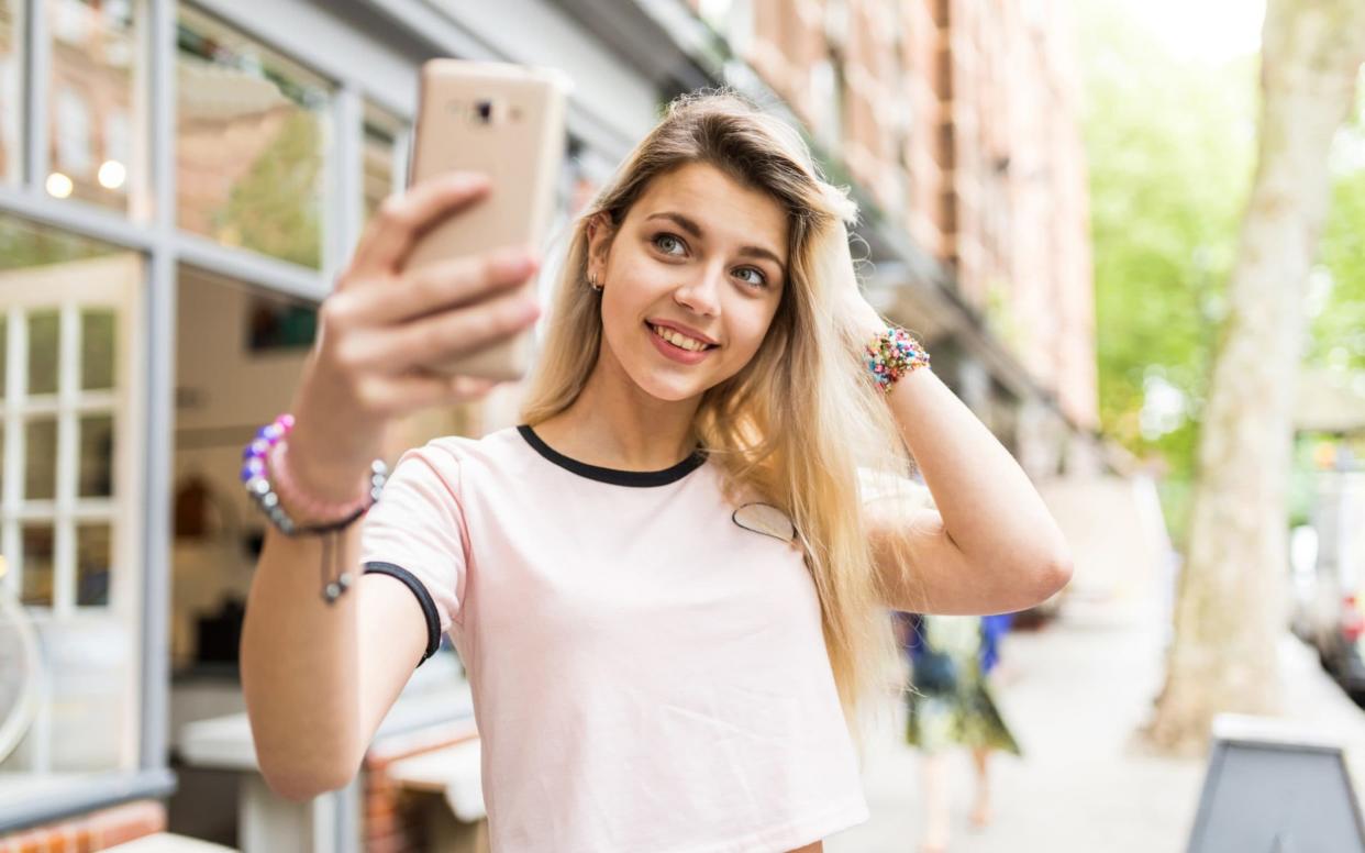 Young people today are under pressure to present an idealised version of themselves on social media according to charities and psychologists  - Image Source