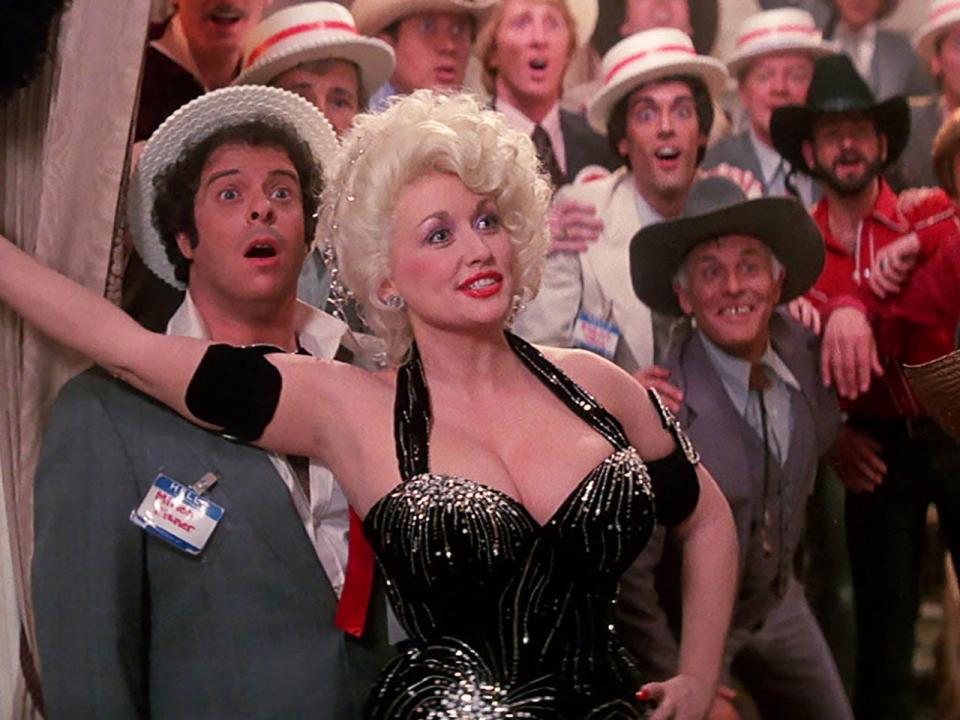 "The Best Little Whorehouse in Texas" is a 1982 musical film starring Dolly Parton, based on the 1978 Broadway musical.