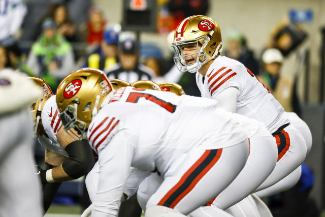 Brock Purdy heads into 2nd Thursday night game for 49ers in better