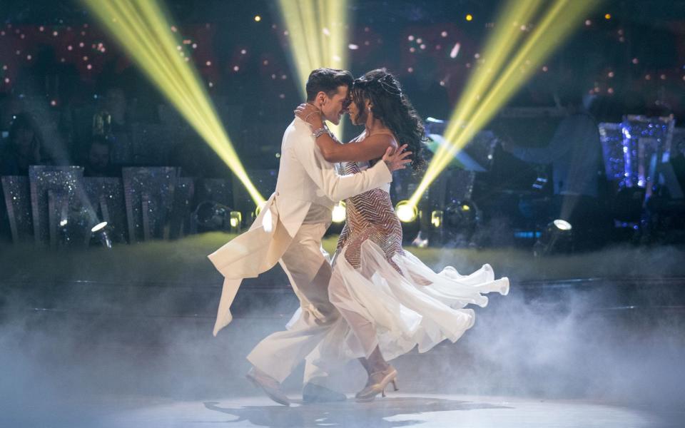 Alexandra and Gorka's Viennese waltz - WARNING: Use of this copyright image is subject to the terms of use of BBC Pictures' Digital Picture