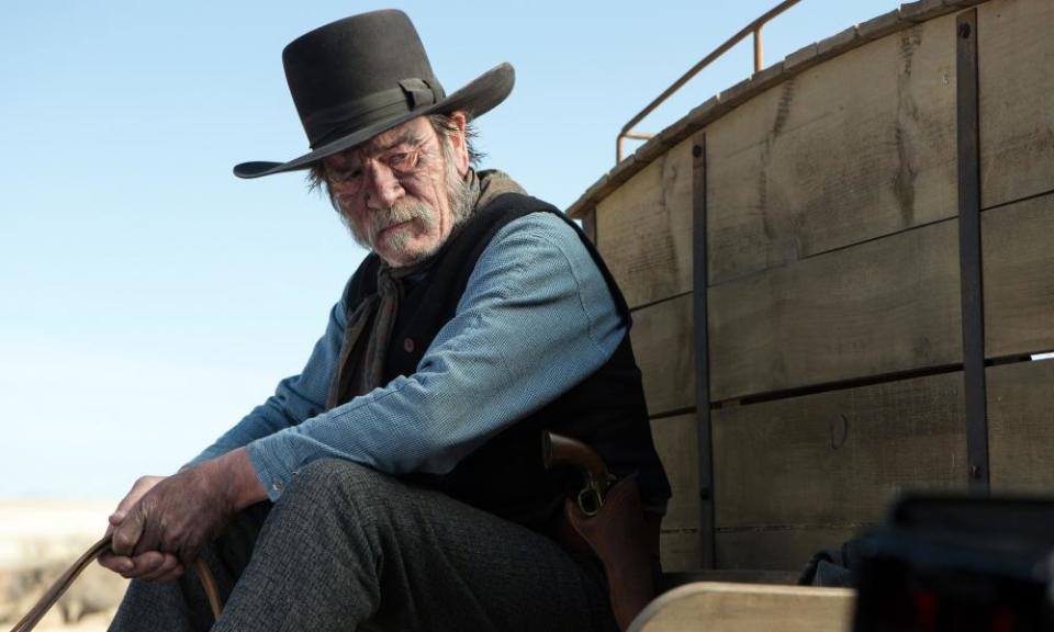 Grizzled western ... The Homesman.