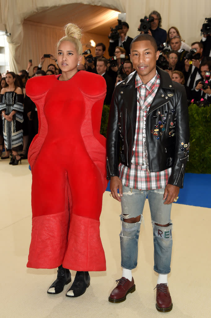 Pharell Williams and Helen Lasichanh