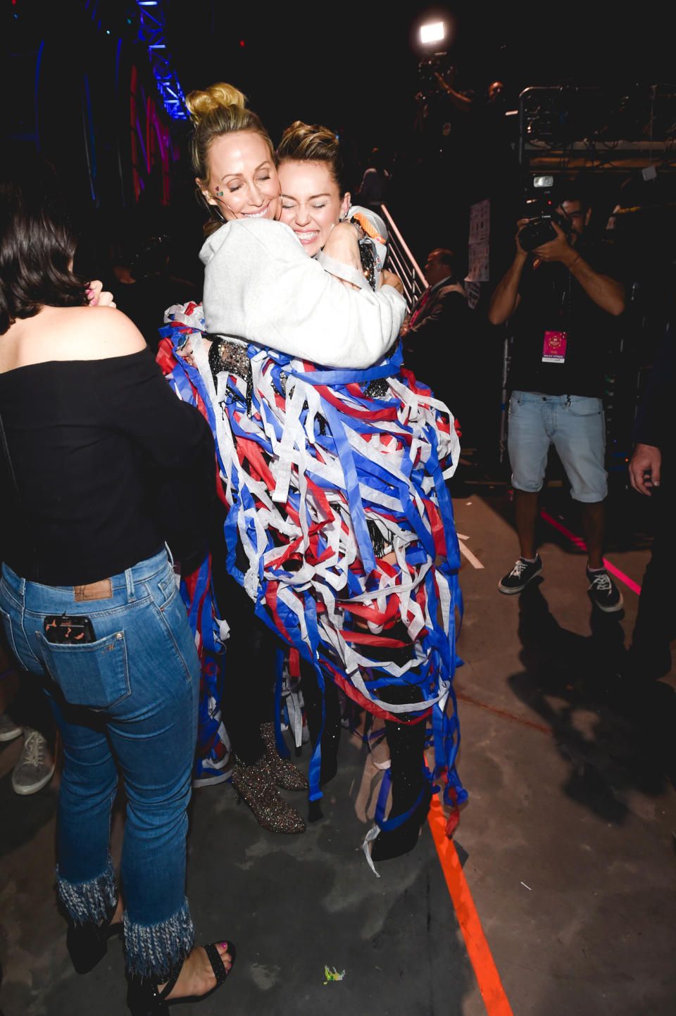 Tish Cyrus and Miley Cyrus