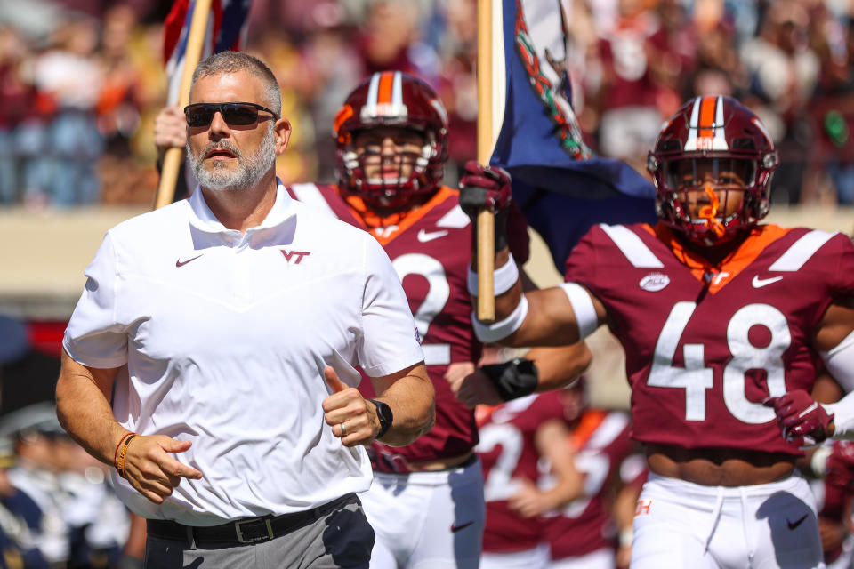 Sep 25, 2021; Blacksburg Mandatory Credit: Ryan Hunt-USA TODAY Sports