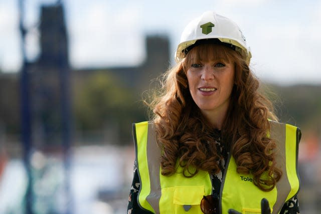 Deputy Labour leader Angela Rayner