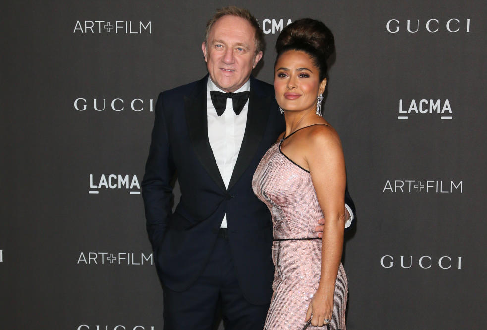 Are Salma Hayek and her wealthy French husband set to join 'l