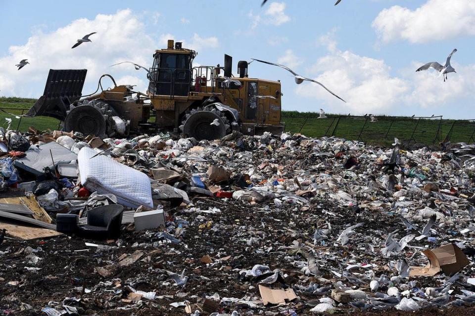 Manatee County officials plan to purchase a new landfill site. The Lena Road Landfill is shown in this Bradenton Herald file photo.