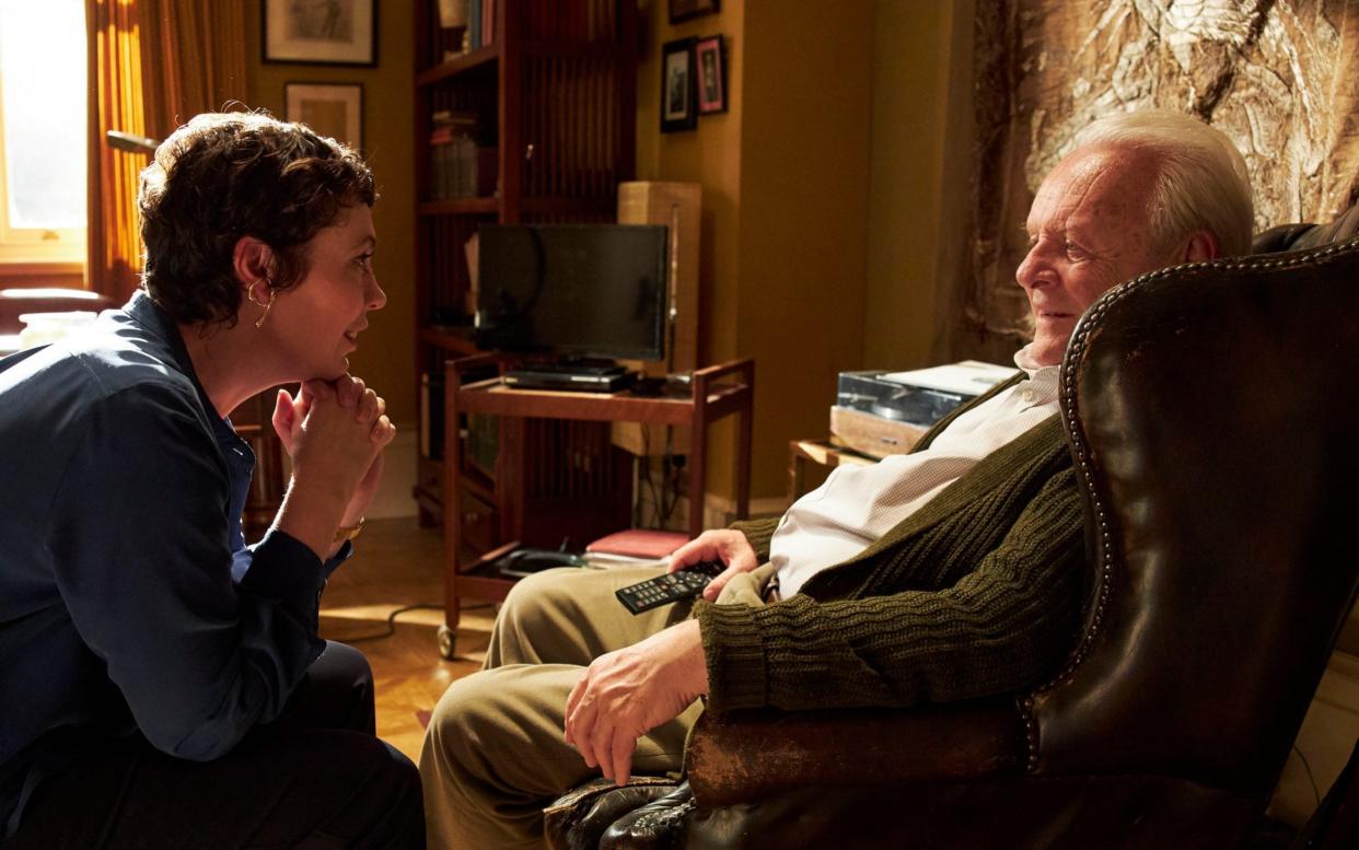 Olivia Colman and Anthony Hopkins in The Father - Sean Gleason/Sony Picture Classics/AP