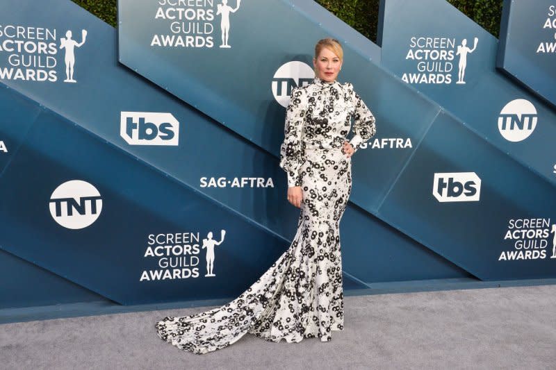 Christina Applegate attends the SAG Awards in 2020. File Photo by Jim Ruymen/UPI