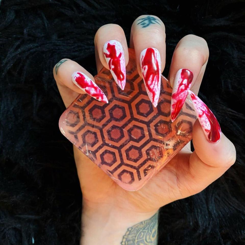 Halloween Nails - Aries