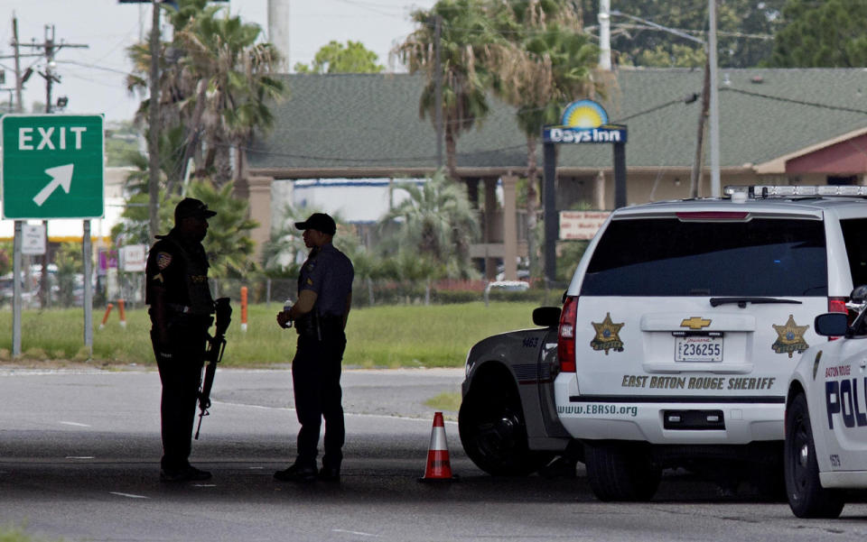 Several police officers shot in Baton Rouge