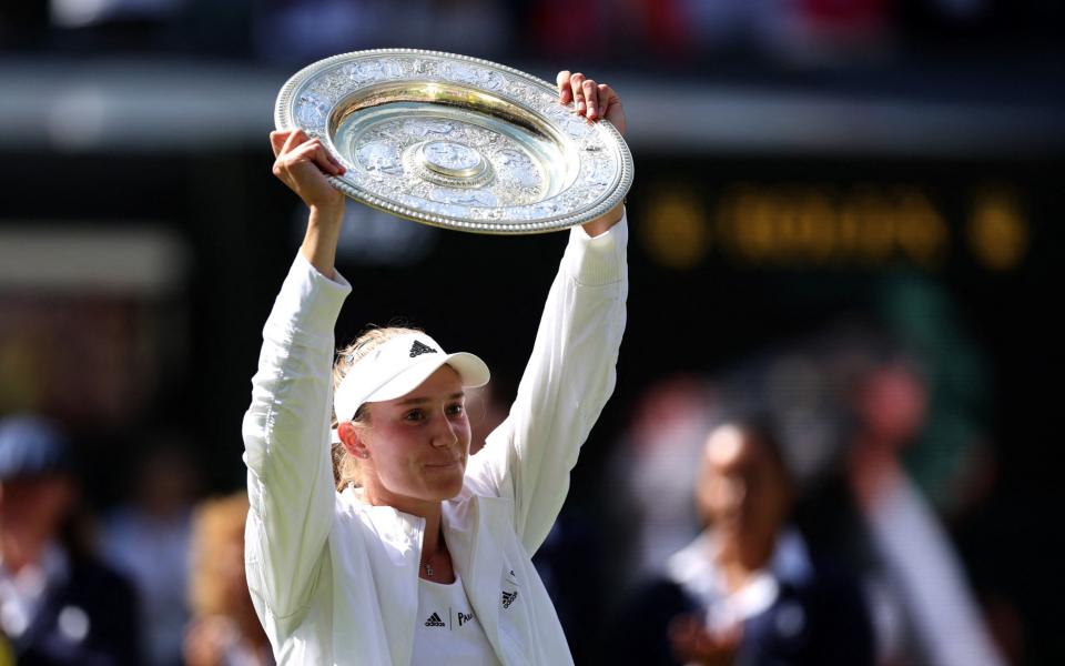 elena rybakina vs ons jabeur live wimbledon 2022 womens final  - REUTERS