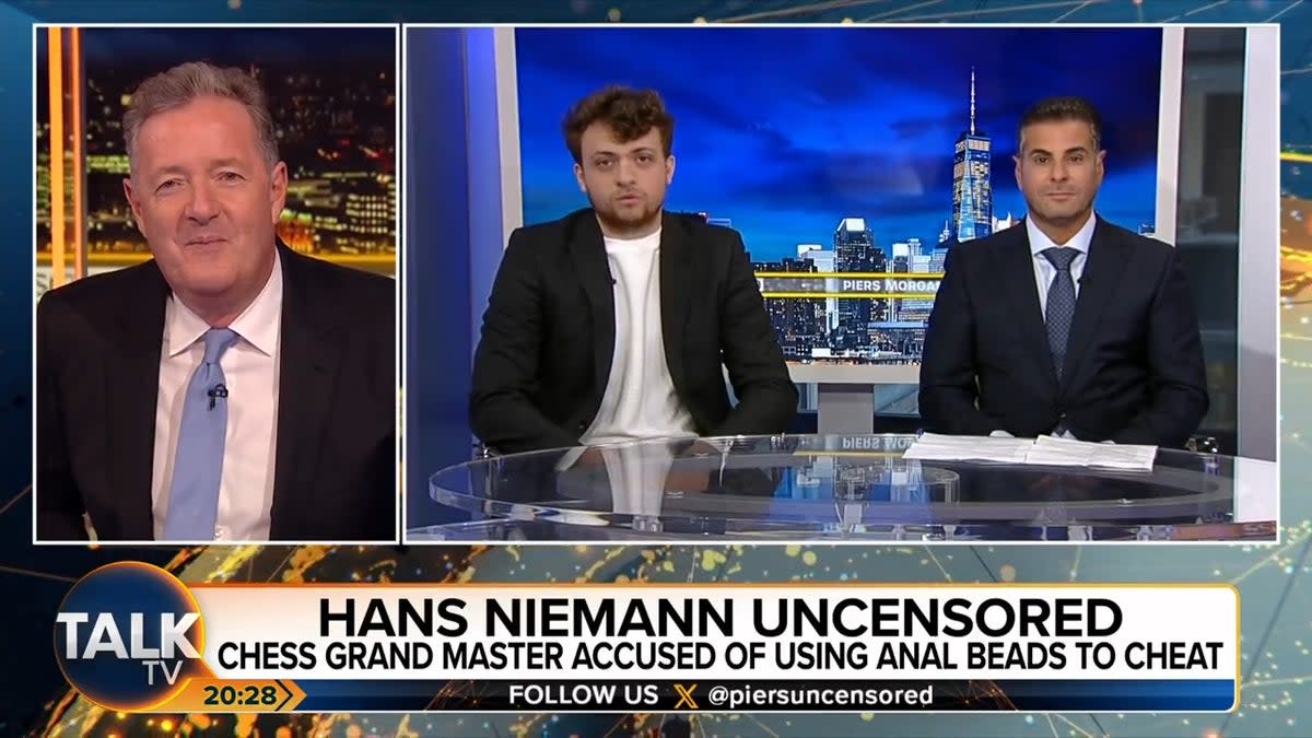 Niemann told Piers Morgan that the allegations were ‘disheartening’ (Piers Uncensored)