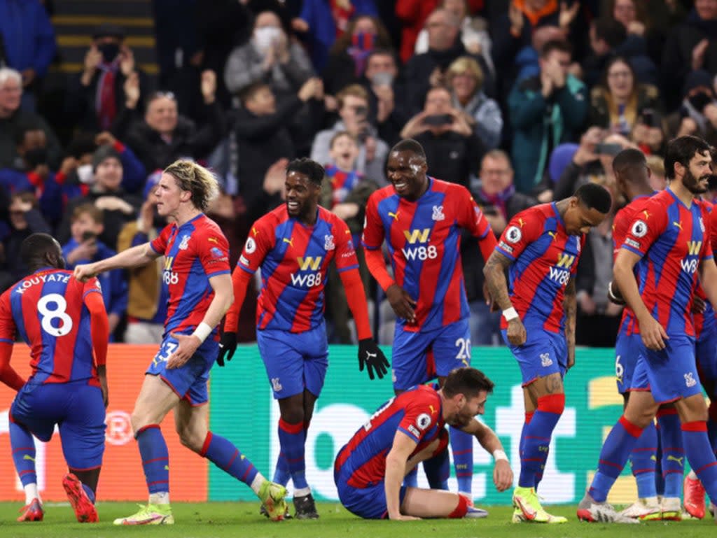 Palace sit 11th heading into their match against Liverpool on Sunday (Getty Images)