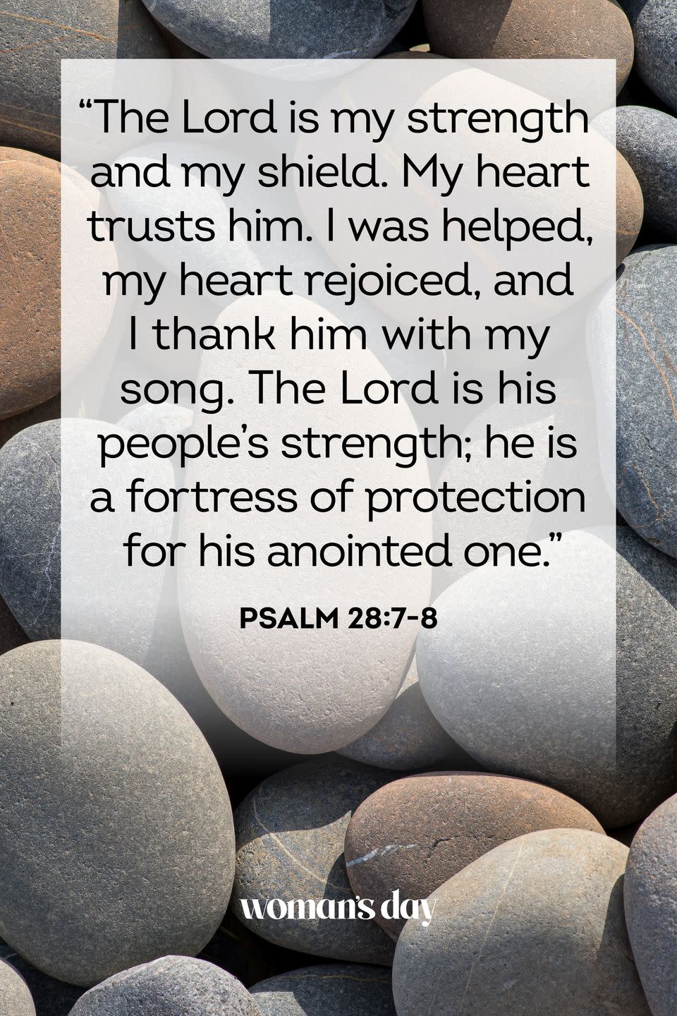 Psalm 28:7-8