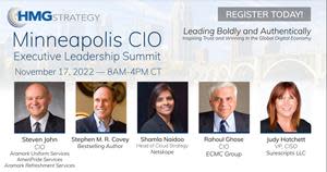 Join the Twin Cities' top CIOs, CISOs, CTOs and technology executives as we explore the benefits of demonstrating authentic and inclusive leadership to galvanize employees around a common mission.