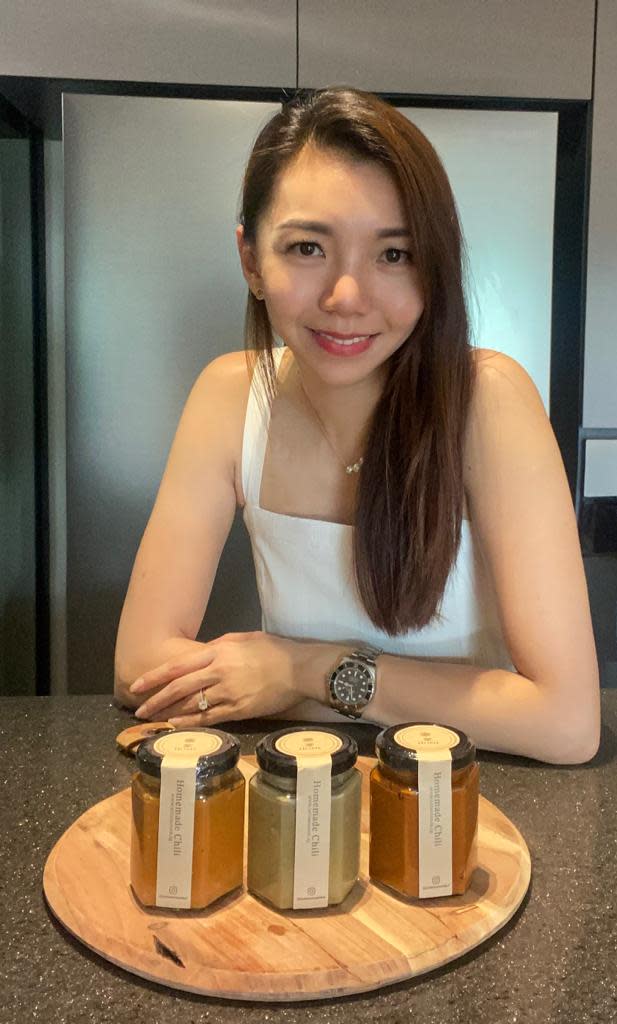 Reena Yin, founder of Artisan Nook – an online marketplace for Singapore women entrepreneurs – and Jia-Home sauces. (PHOTO: Artisan Nook)